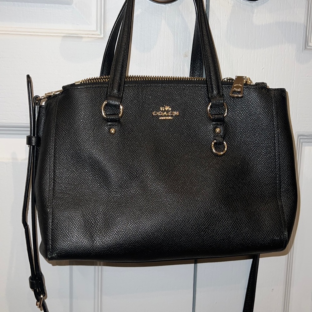 Coach Black Crossbody And Purse Gem